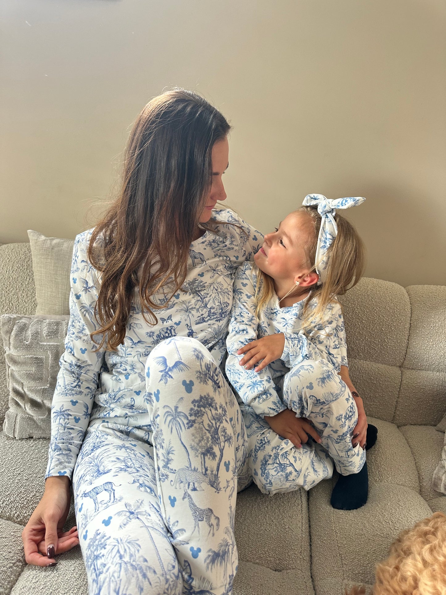 Toile Safari Women PJ Blue
