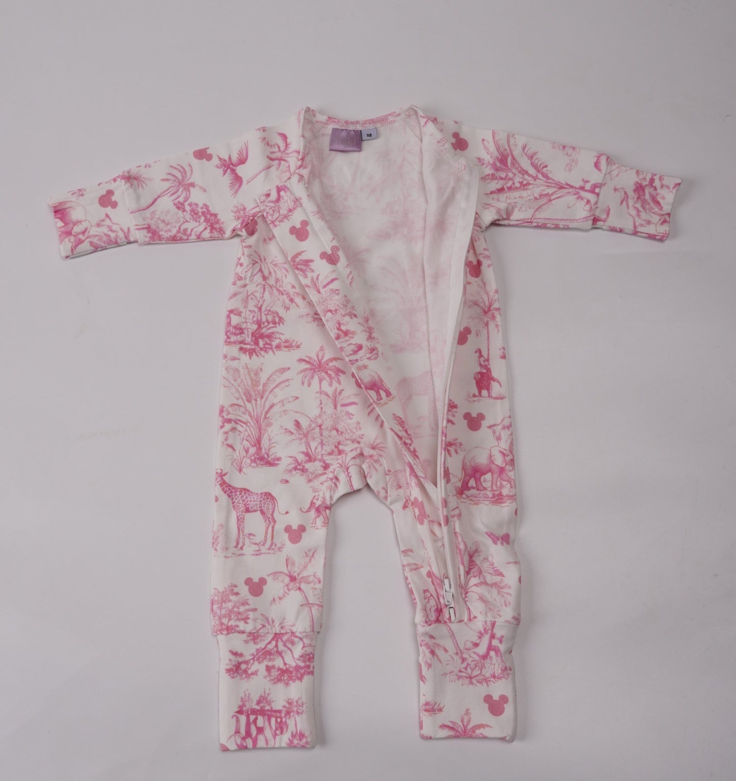 Toile Safari Onepiece Pink