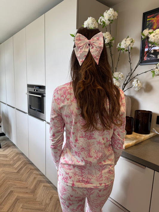 Toile Safari Women PJ Pink