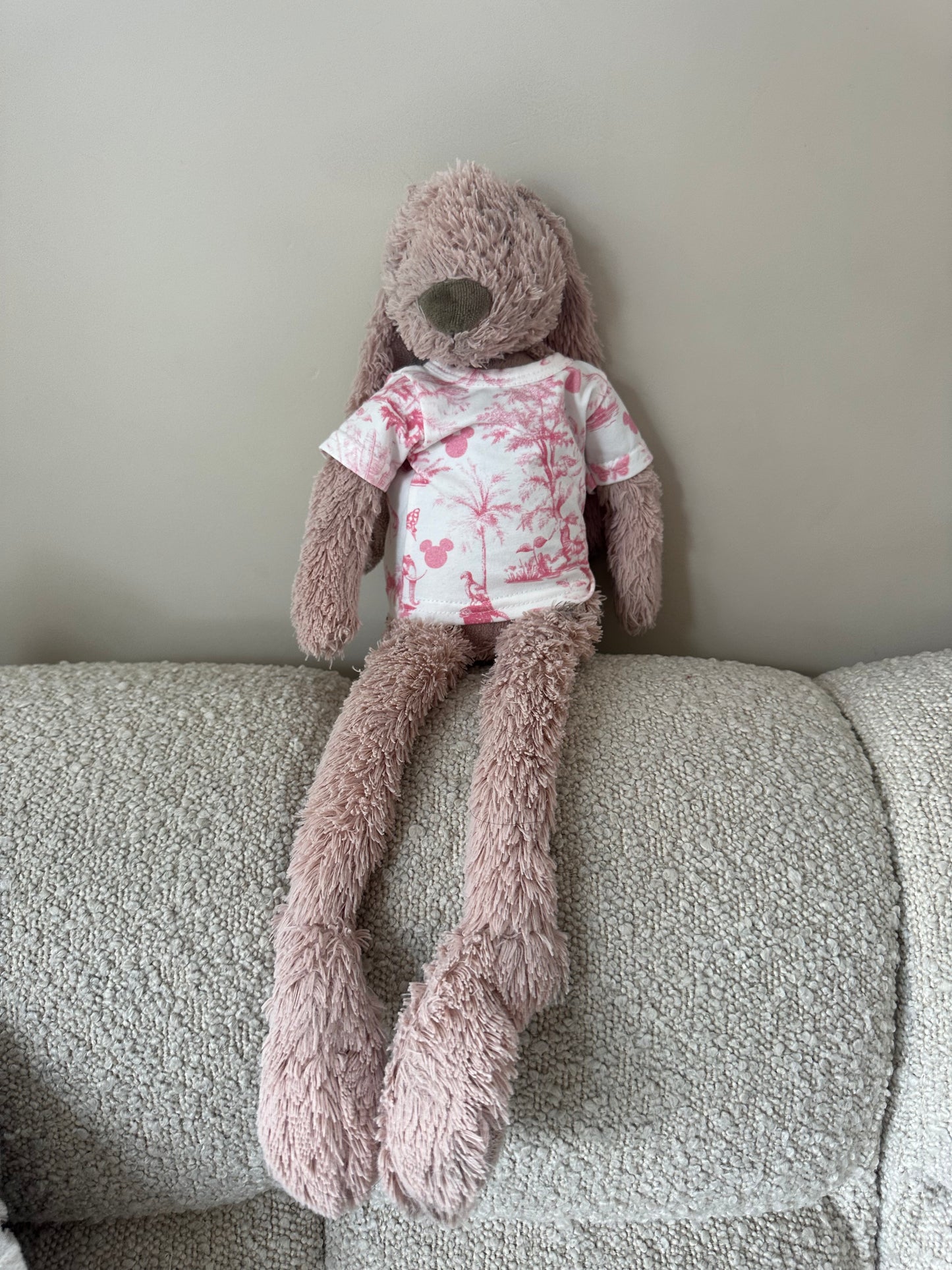 Toile Safari Lovie Tee Pink