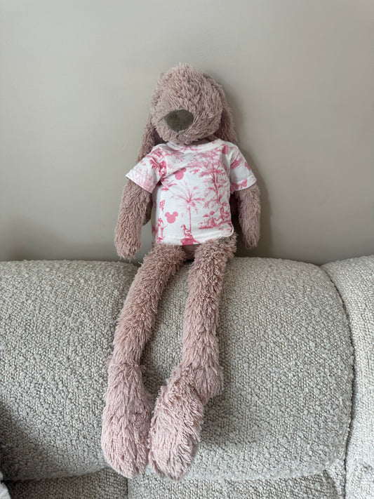 Toile Safari Lovie Tee Pink