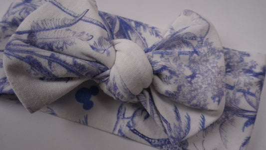 Toile Safari Headband Blue